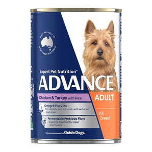 Advance All Breed Adult Dog Canned Wet Food - Chicken & Turkey & Rice