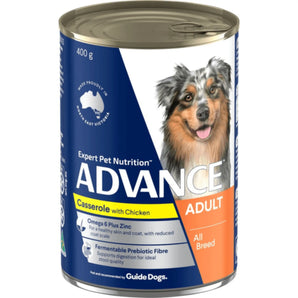 Advance Wet Dog Food - Casserole With Chicken - 12 Pieces