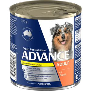 Advance Wet Dog Food - Casserole With Chicken - 12 Pieces