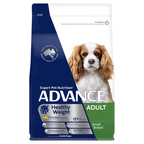 Advance Small Breed Healthy Weight Adult Dog Food - Chicken With Rice