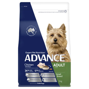 Advance Small Breed Adult Dog Food - Chicken with Rice