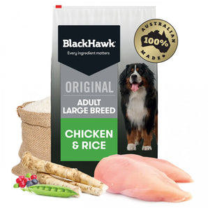 Black Hawk – Adult Dog – Large Breed – Chicken