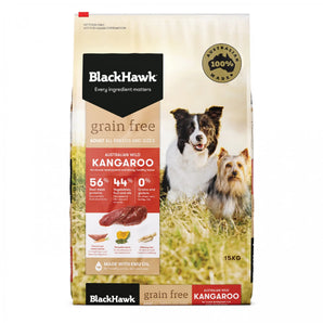 Black Hawk Grain Free Adult Dog Food - Kangaroo
