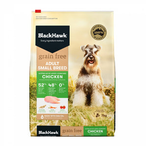 Black Hawk – Adult Dog – Small Breed – GRAIN FREE – Chicken