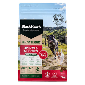Black Hawk – Adult Dog – Healthy Benefits – Joints & Muscles