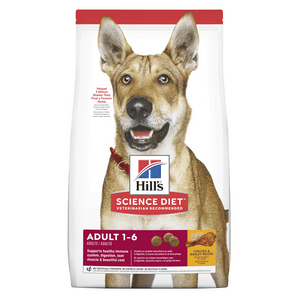 Hill’s Science Diet Adult Dog Food (1-6) - Chicken & Barley Recipe