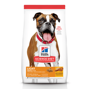 Hill’s Science Diet Light Adult Dog Food (1-6) –  With Chicken & Barley