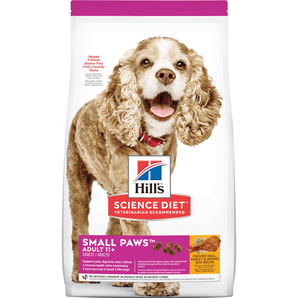 Hill’s Science Diet Small Paws Adult Dog Food (11+) – Chicken Meal Barley & Brown Rice Recipe