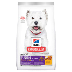 Hill’s – Science Diet – Adult Dog – Sensitive Stomach & Skin – Small Bites – Chicken Recipe