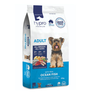 Hypro Premium GRAIN FREE Adult Dog Food – Ocean Fish
