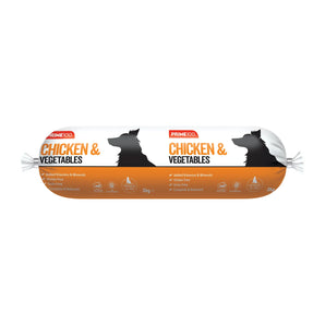 Prime100 – Chicken & Vegetables – Cooked Roll