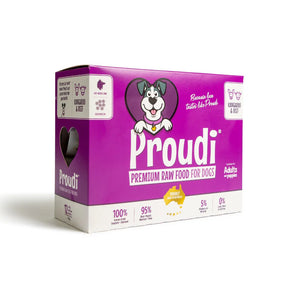 Proudi – Super Premium Raw Food for Dogs – Kangaroo & Beef