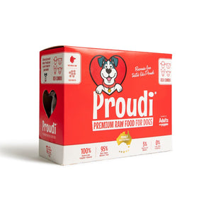 Proudi – Super Premium Raw Food for Dogs – Red Combo