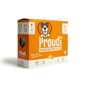Proudi – Super Premium Raw Food for Dogs – Turkey & Chicken