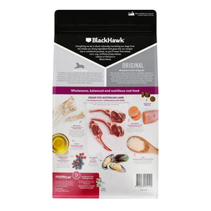 Black Hawk – Mature Dog 7+ – Lamb & Rice