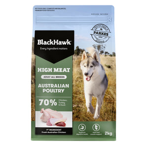 Black Hawk – Adult Dog – High Meat – Australian Poultry