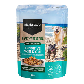 Black Hawk – Wet Food Pouches – Adult Dog – Healthy Benefits