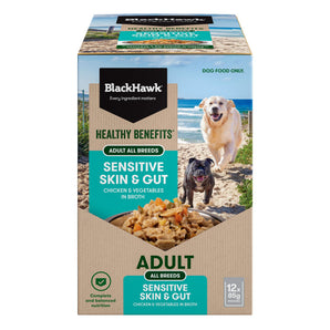 Black Hawk – Wet Food Pouches – Adult Dog – Healthy Benefits