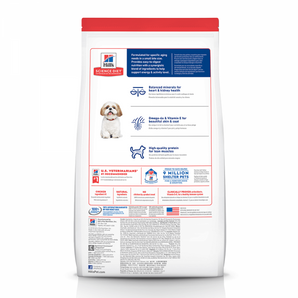 Hill’s Science Diet Small Bites Adult Dog Food (7+) – Chicken Meal, Barley & Brown Rice Recipe