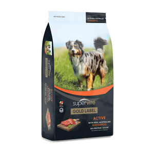 Supervite Gold Label Active Adult Dog Food –  Australian Kangaroo