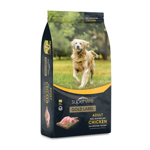 Supervite Gold Label Adult Dog Food – Australian Chicken